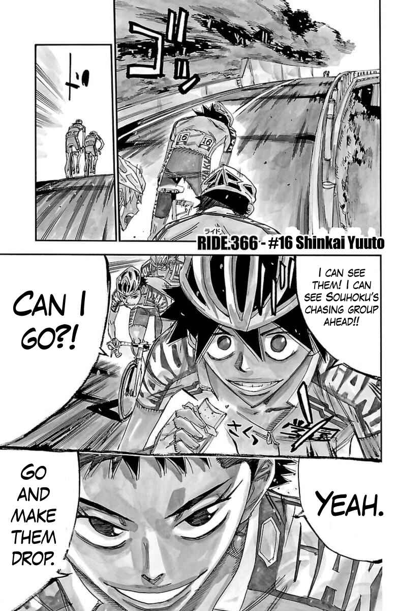 Page 1 Chapter 366 Yowamushi Pedal