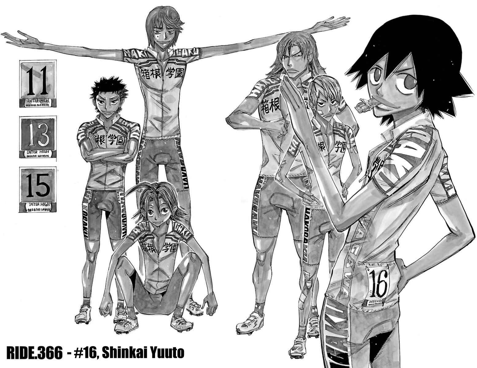 Page 2 Chapter 366 Yowamushi Pedal