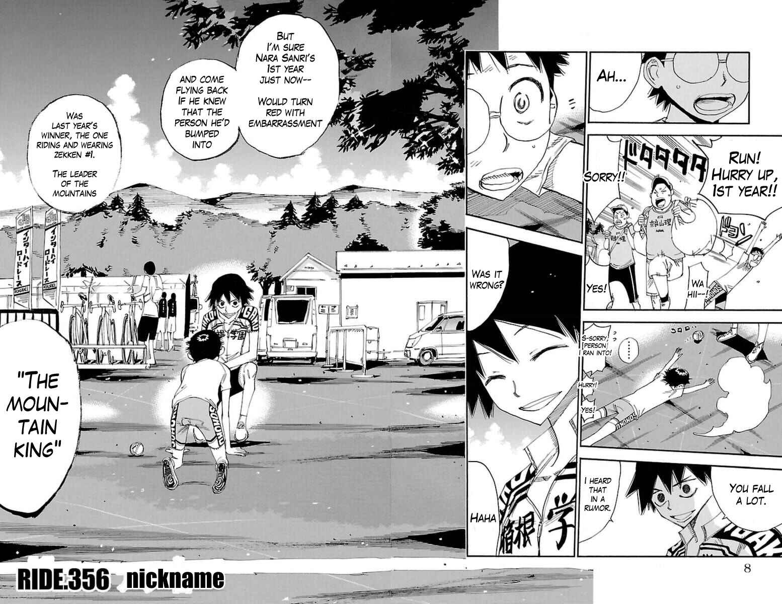 Page 2 Chapter 356 Yowamushi Pedal