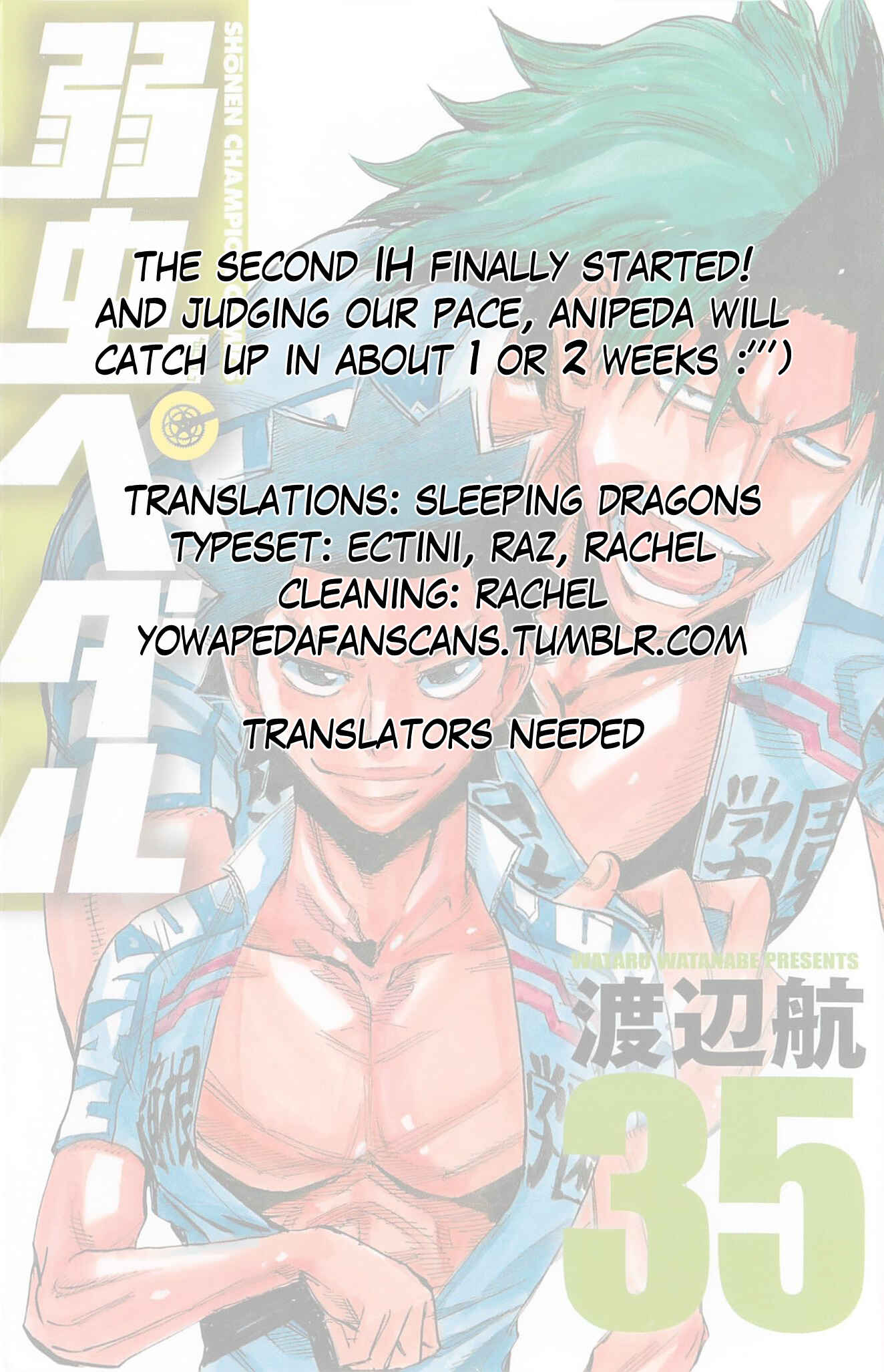Page 35 Chapter 300 Yowamushi Pedal