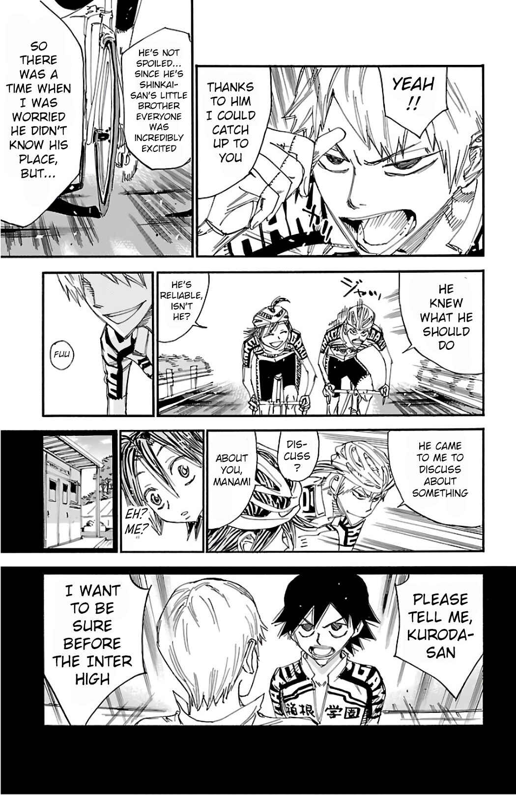 Page 13 Chapter 488 Yowamushi Pedal