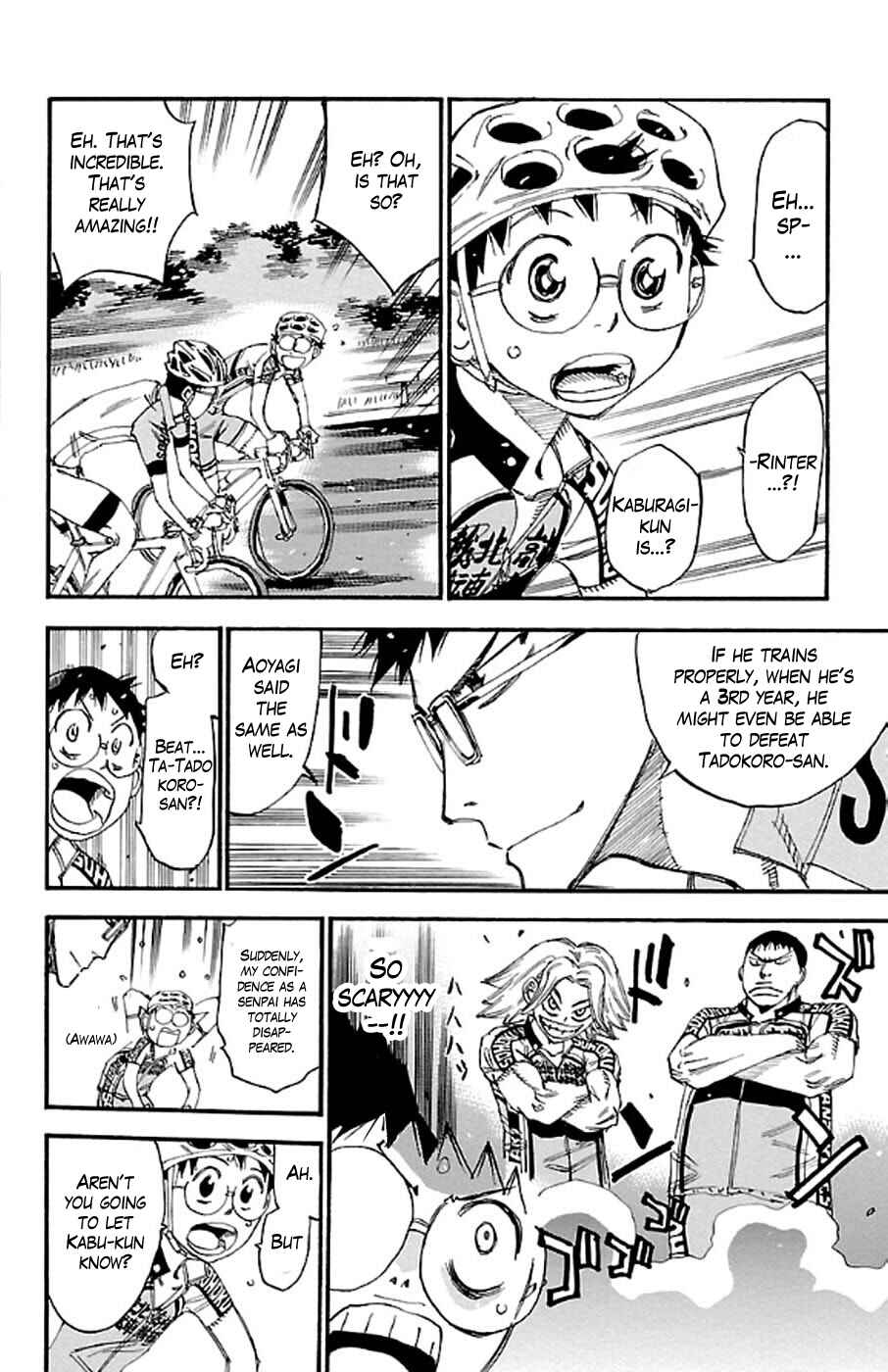 Page 14 Chapter 294 Yowamushi Pedal