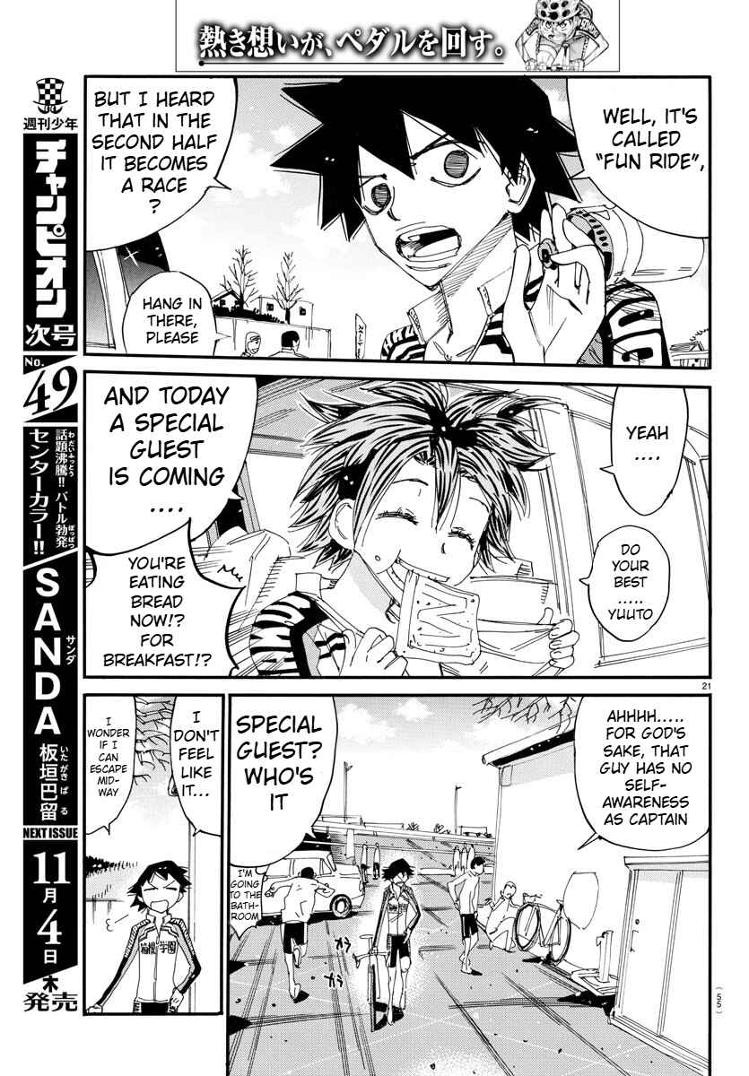 Page 22 Chapter 661 Yowamushi Pedal