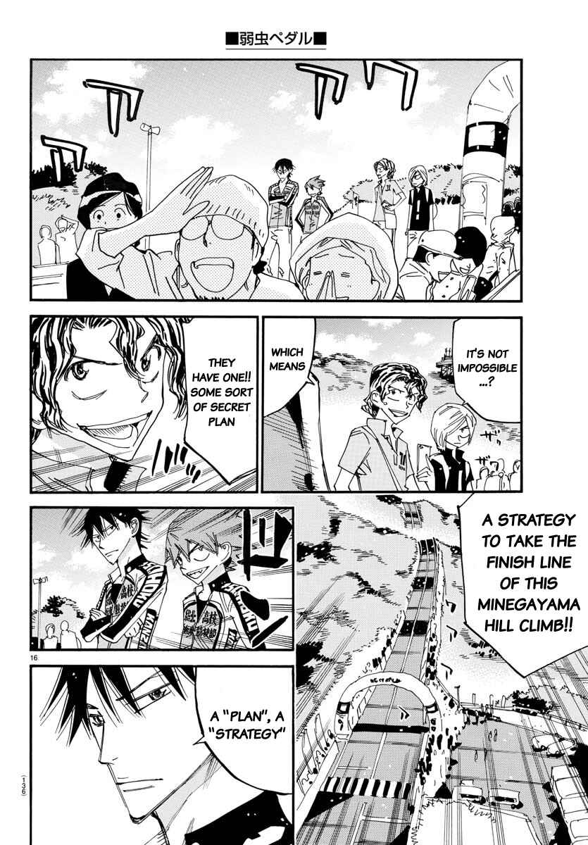 Page 16 Chapter 629 Yowamushi Pedal