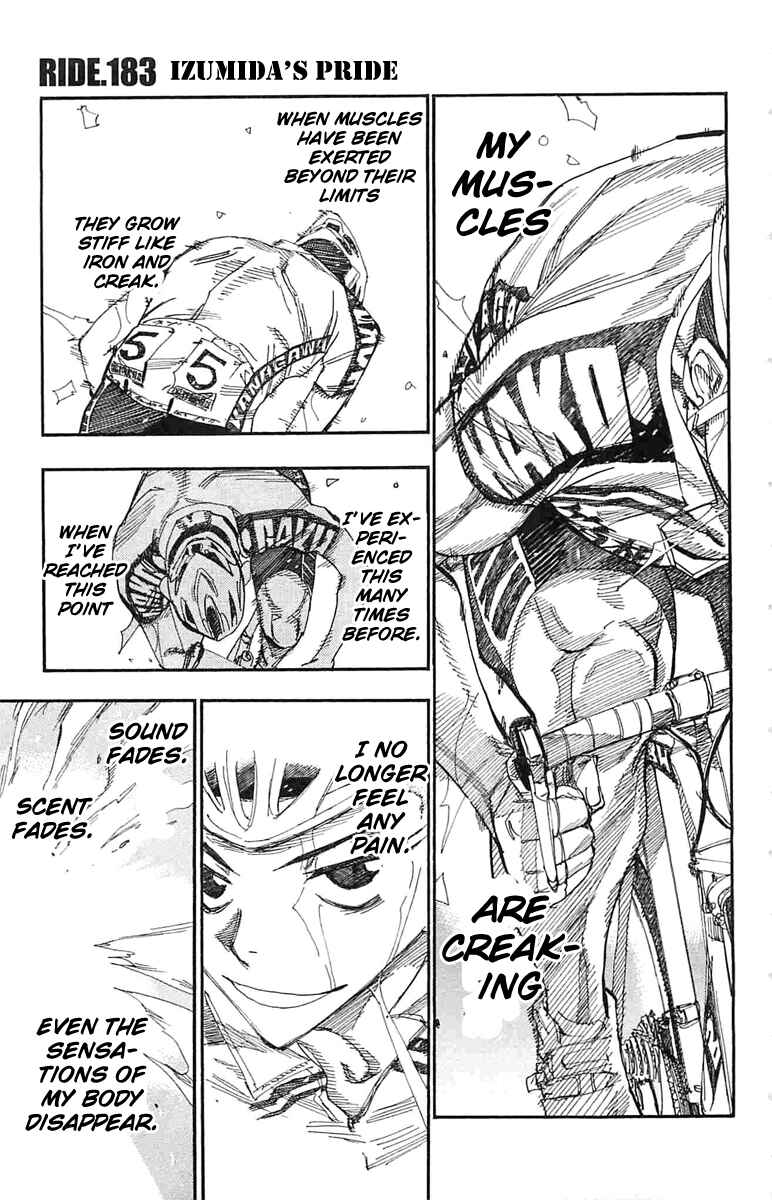 Page 1 Chapter 183 Yowamushi Pedal