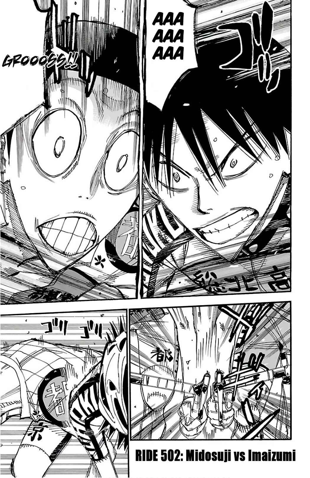 Page 1 Chapter 502 Yowamushi Pedal
