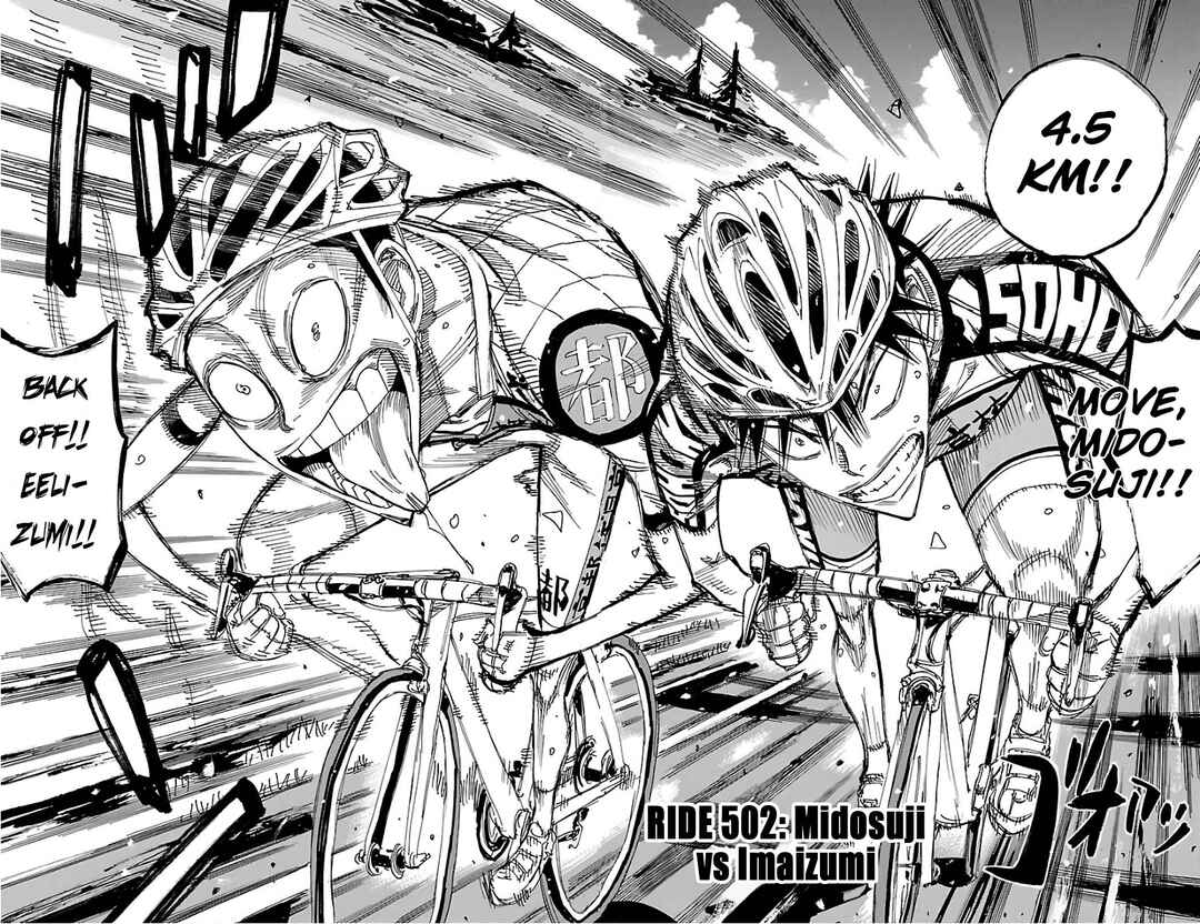 Page 4 Chapter 502 Yowamushi Pedal