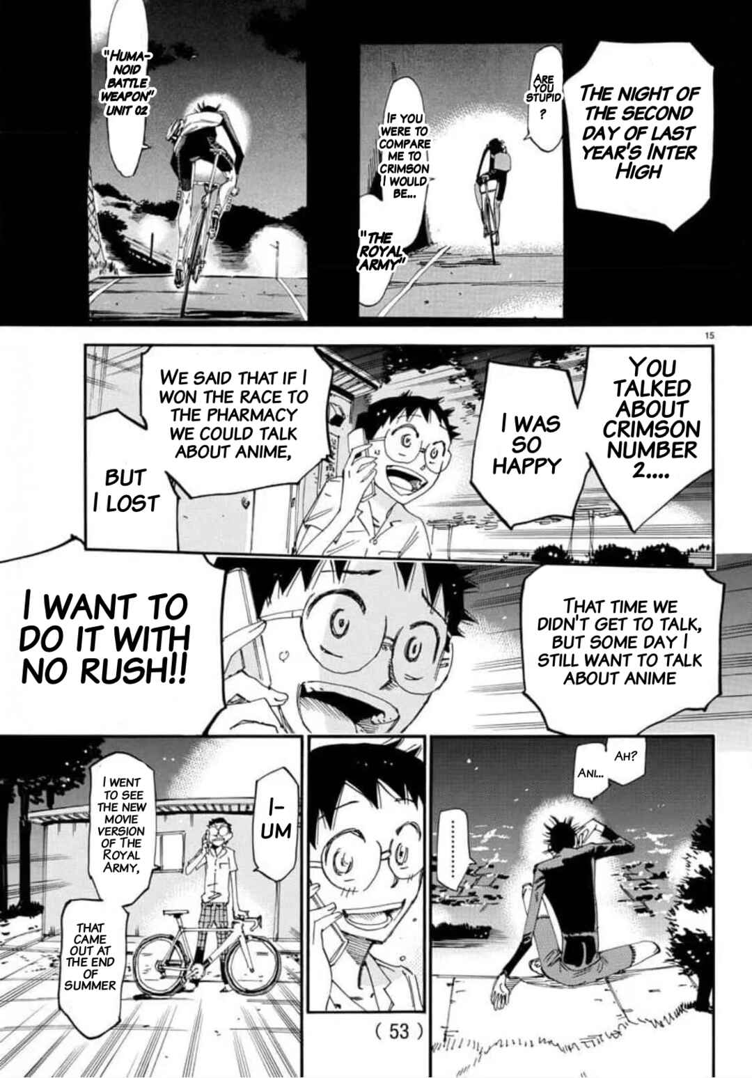 Page 14 Chapter 636 Yowamushi Pedal