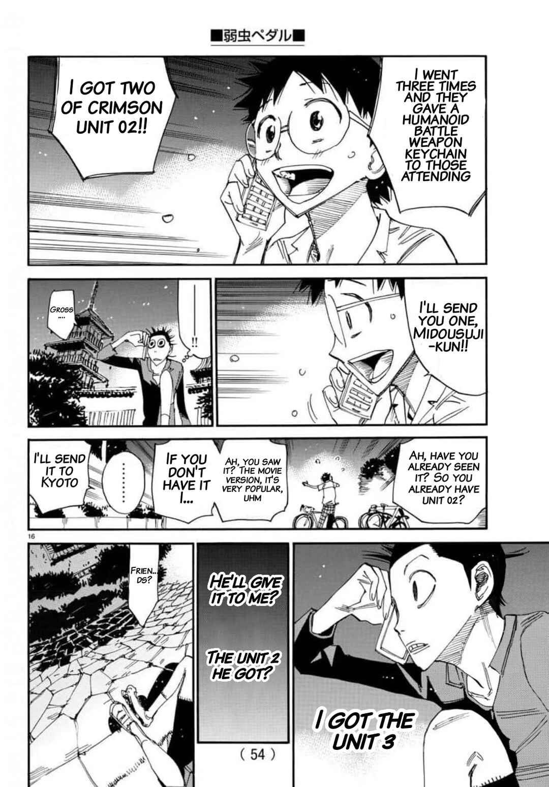 Page 15 Chapter 636 Yowamushi Pedal