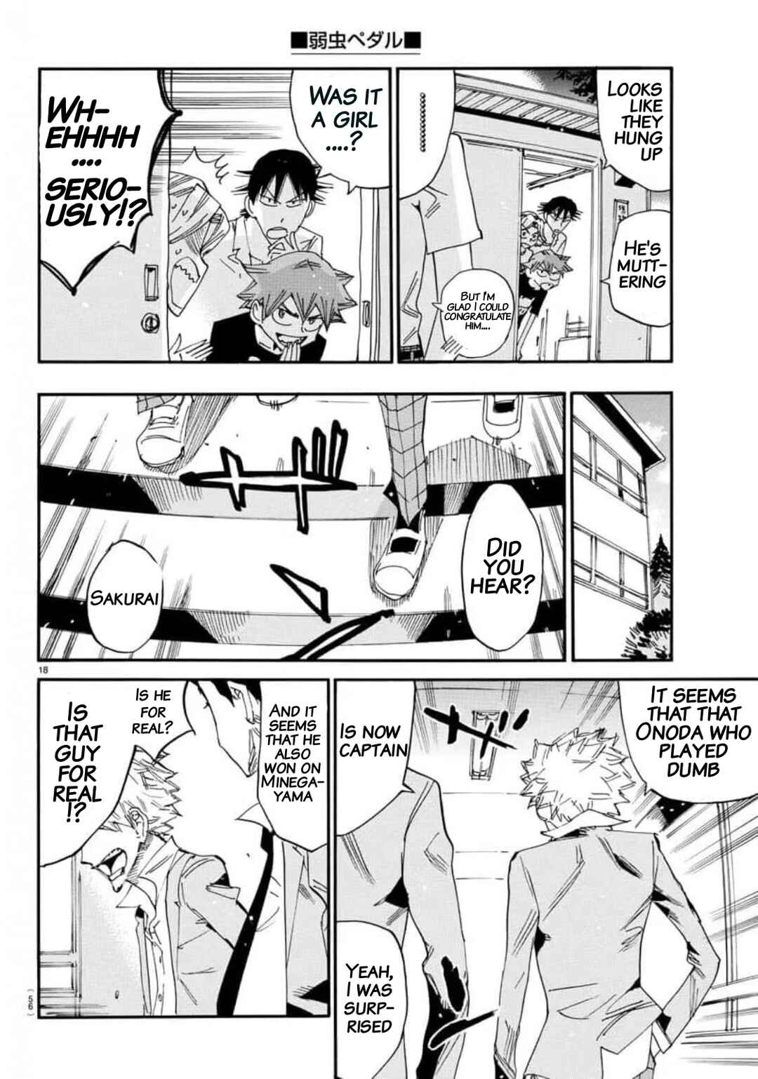 Page 17 Chapter 636 Yowamushi Pedal