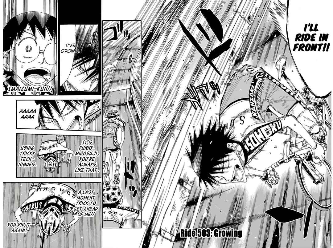 Page 2 Chapter 503 Yowamushi Pedal