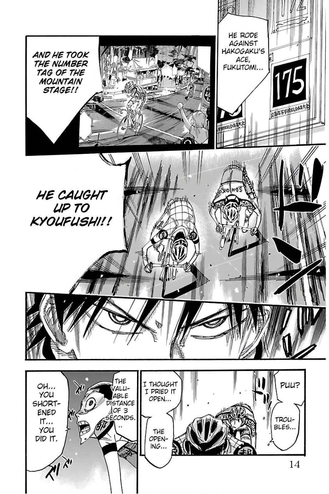 Page 6 Chapter 503 Yowamushi Pedal