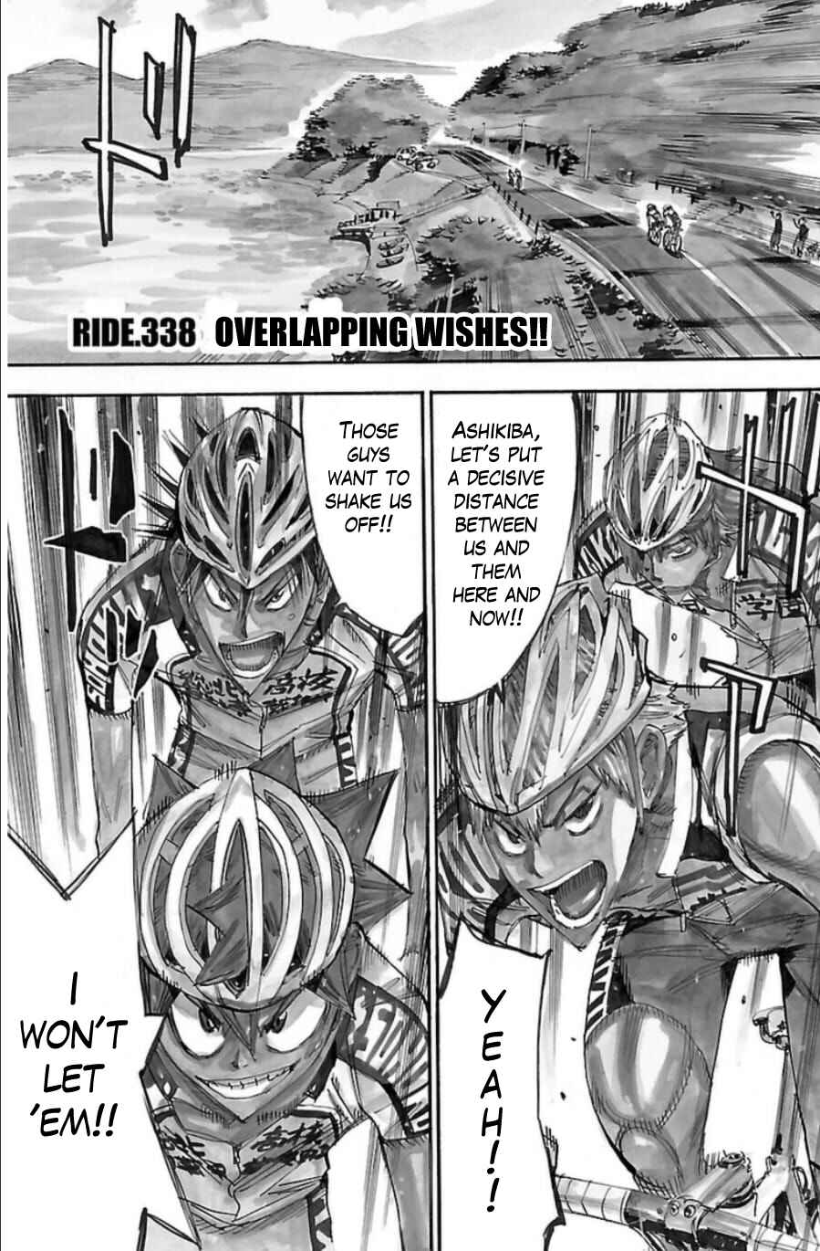 Page 1 Chapter 338 Yowamushi Pedal