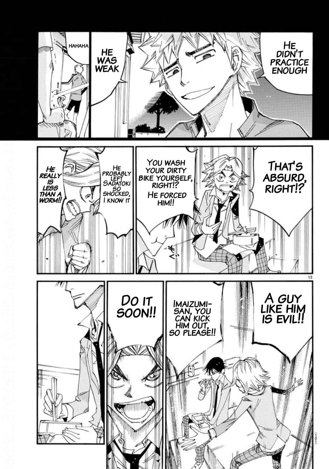 Page 12 Chapter 645 Yowamushi Pedal