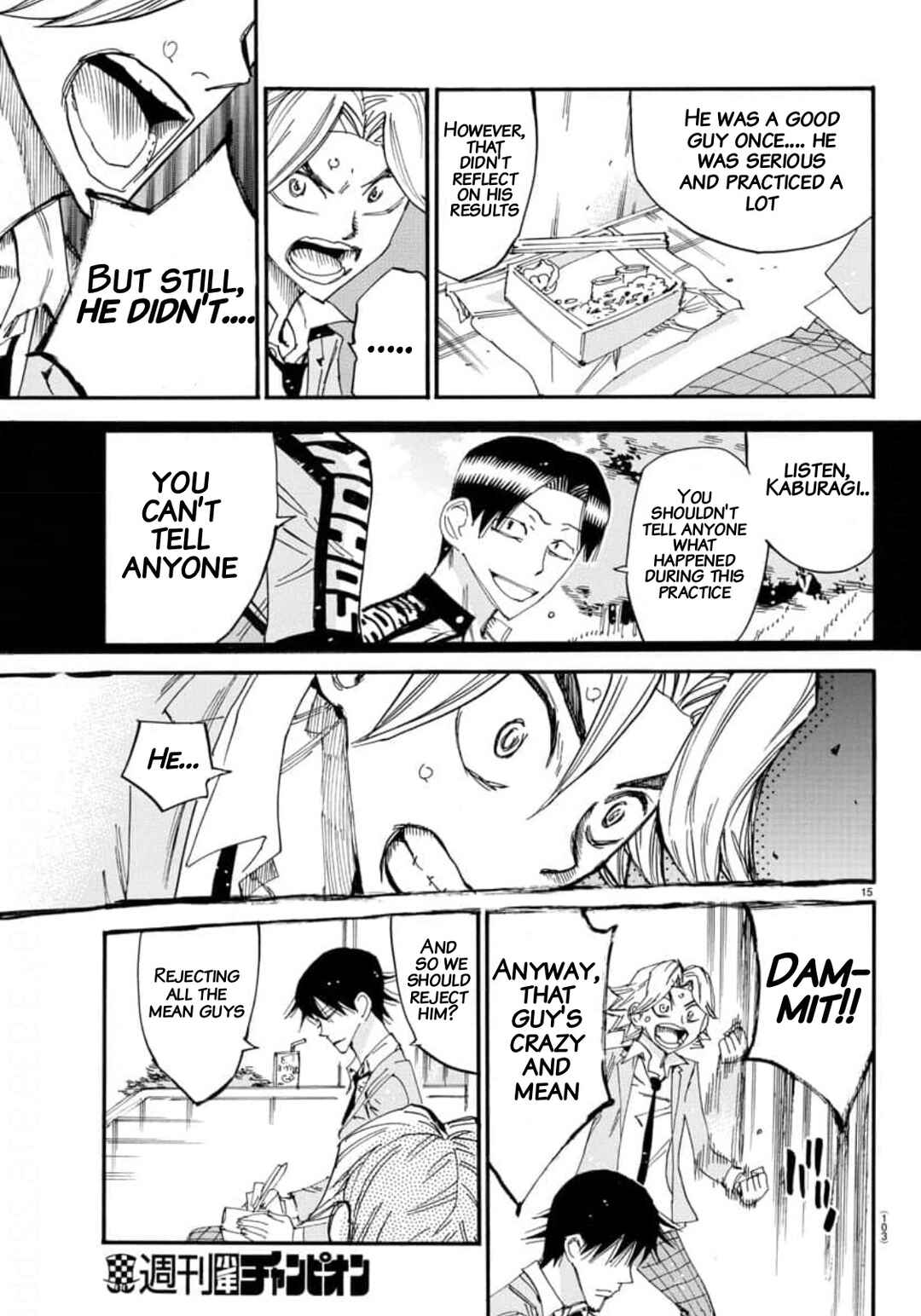 Page 14 Chapter 645 Yowamushi Pedal