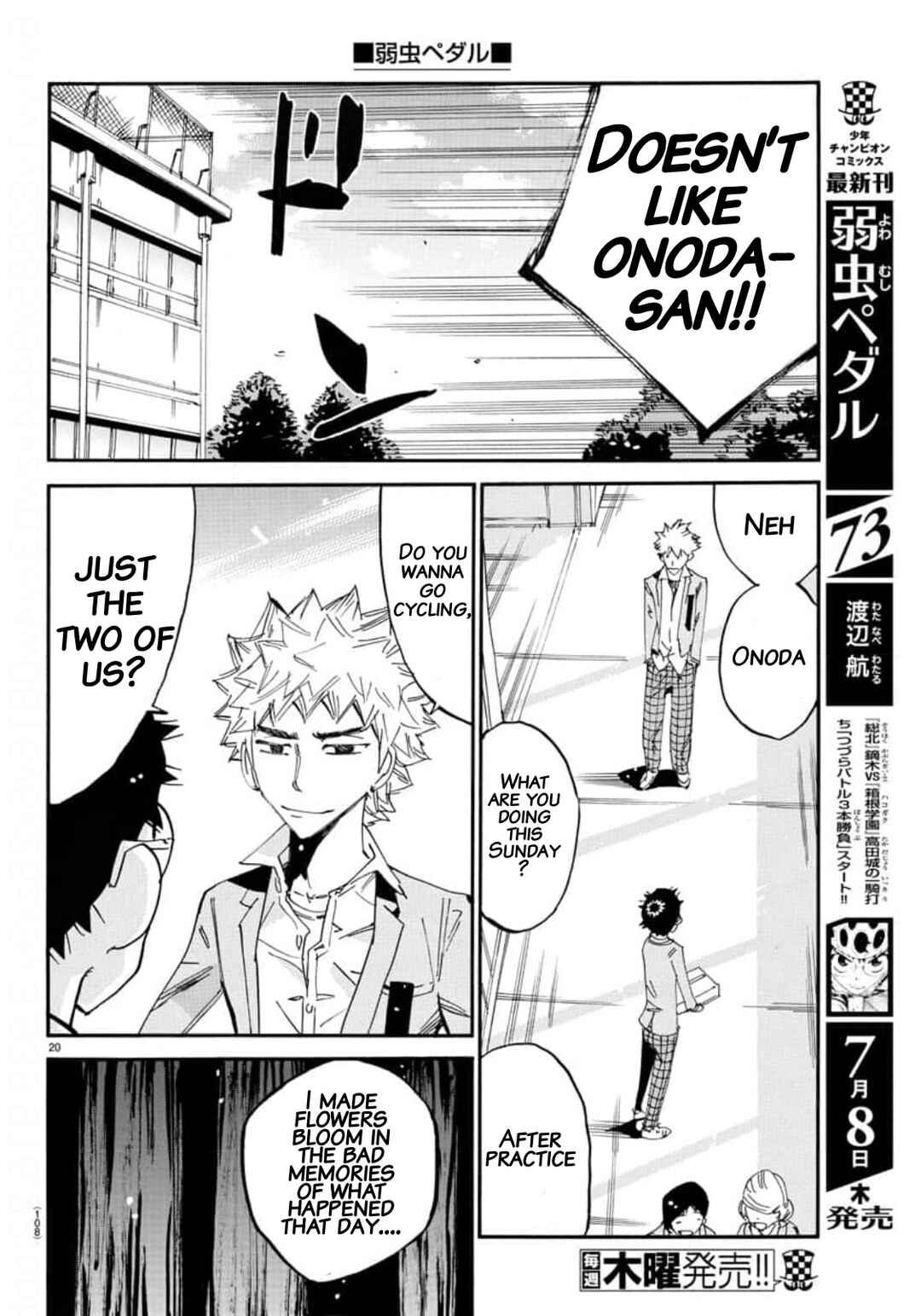 Page 19 Chapter 645 Yowamushi Pedal
