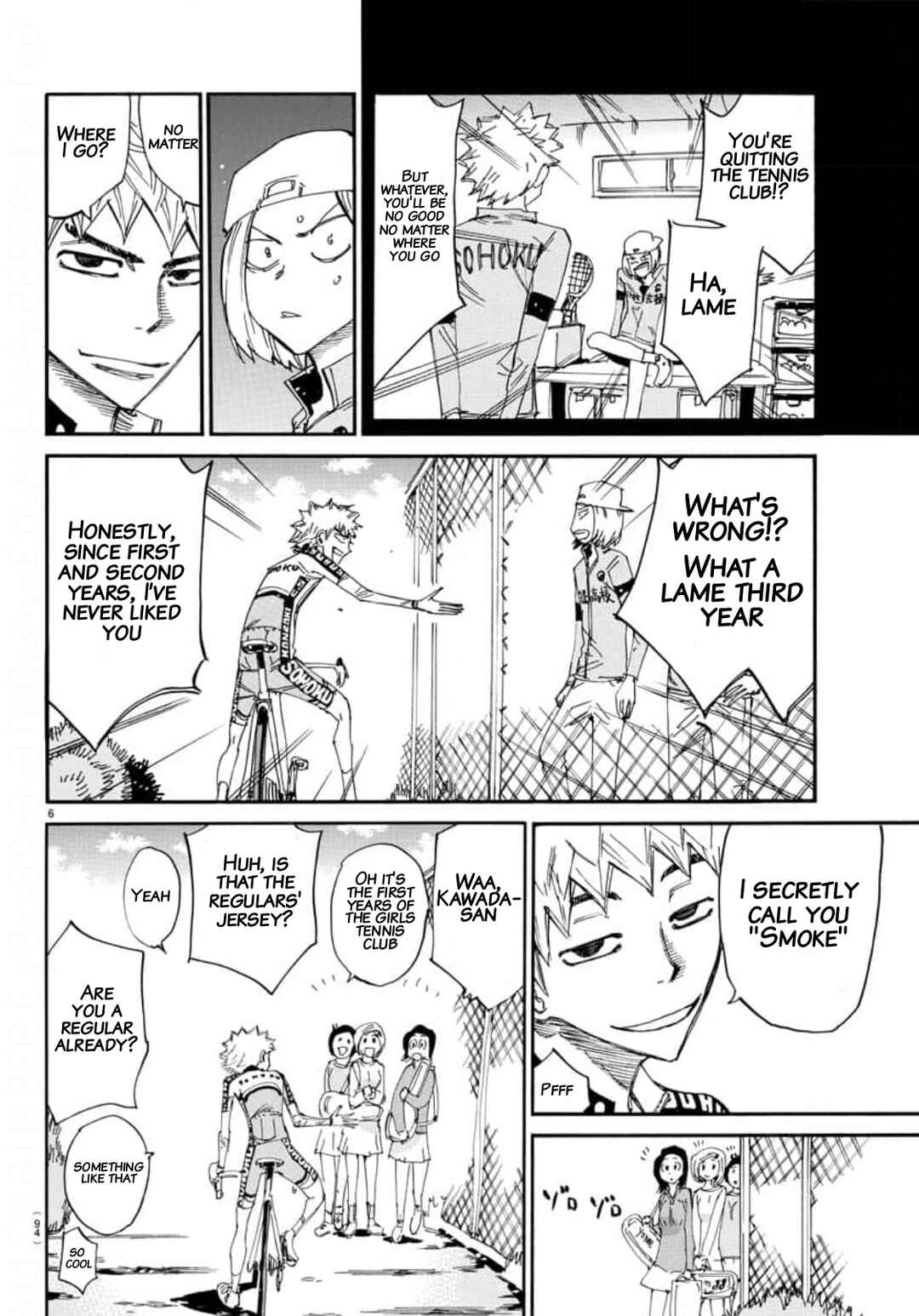 Page 6 Chapter 645 Yowamushi Pedal