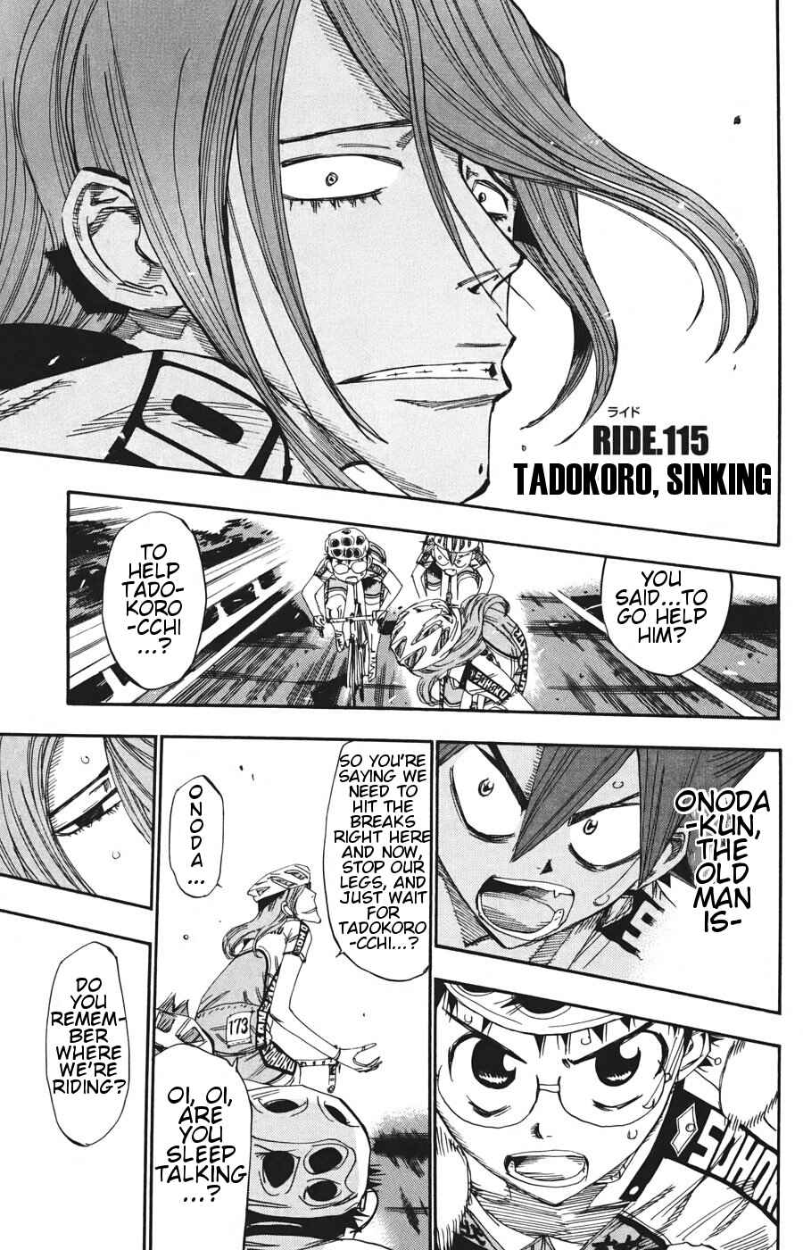 Page 1 Chapter 115 Yowamushi Pedal