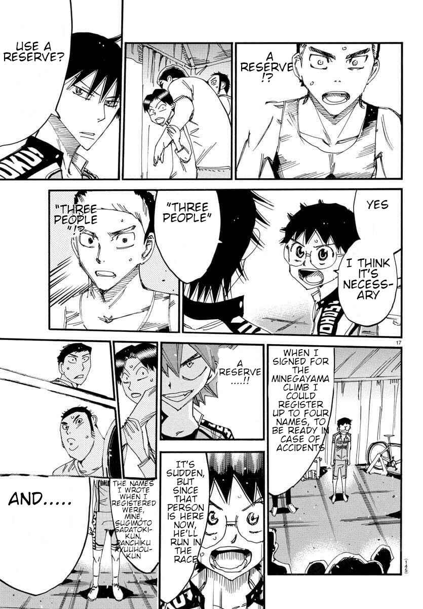 Page 18 Chapter 613 Yowamushi Pedal