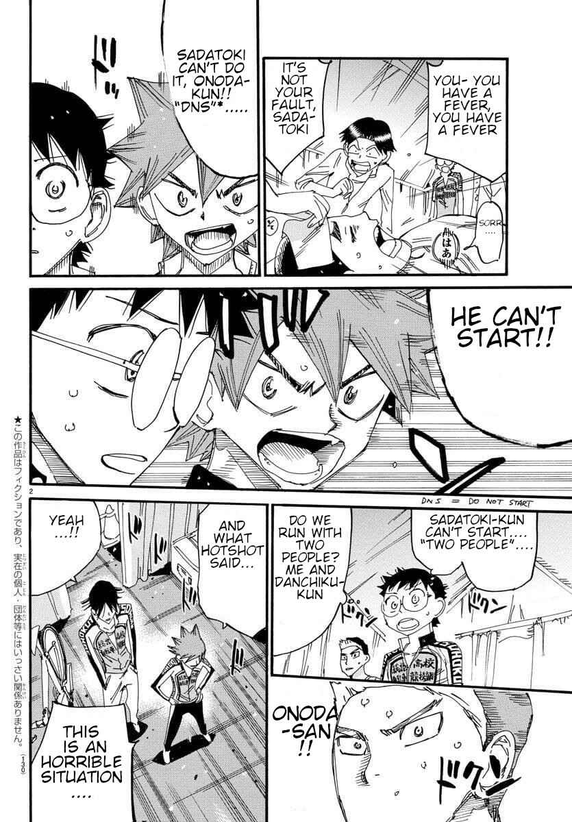 Page 3 Chapter 613 Yowamushi Pedal
