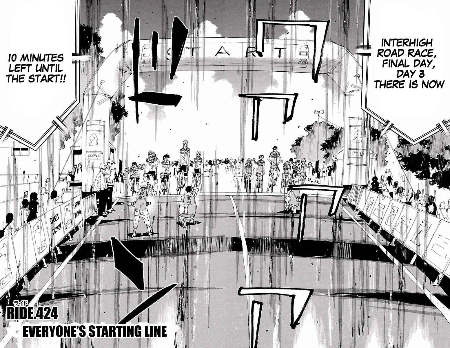 Page 4 Chapter 424 Yowamushi Pedal