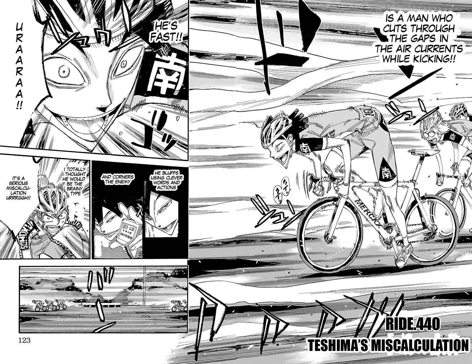 Page 2 Chapter 440 Yowamushi Pedal