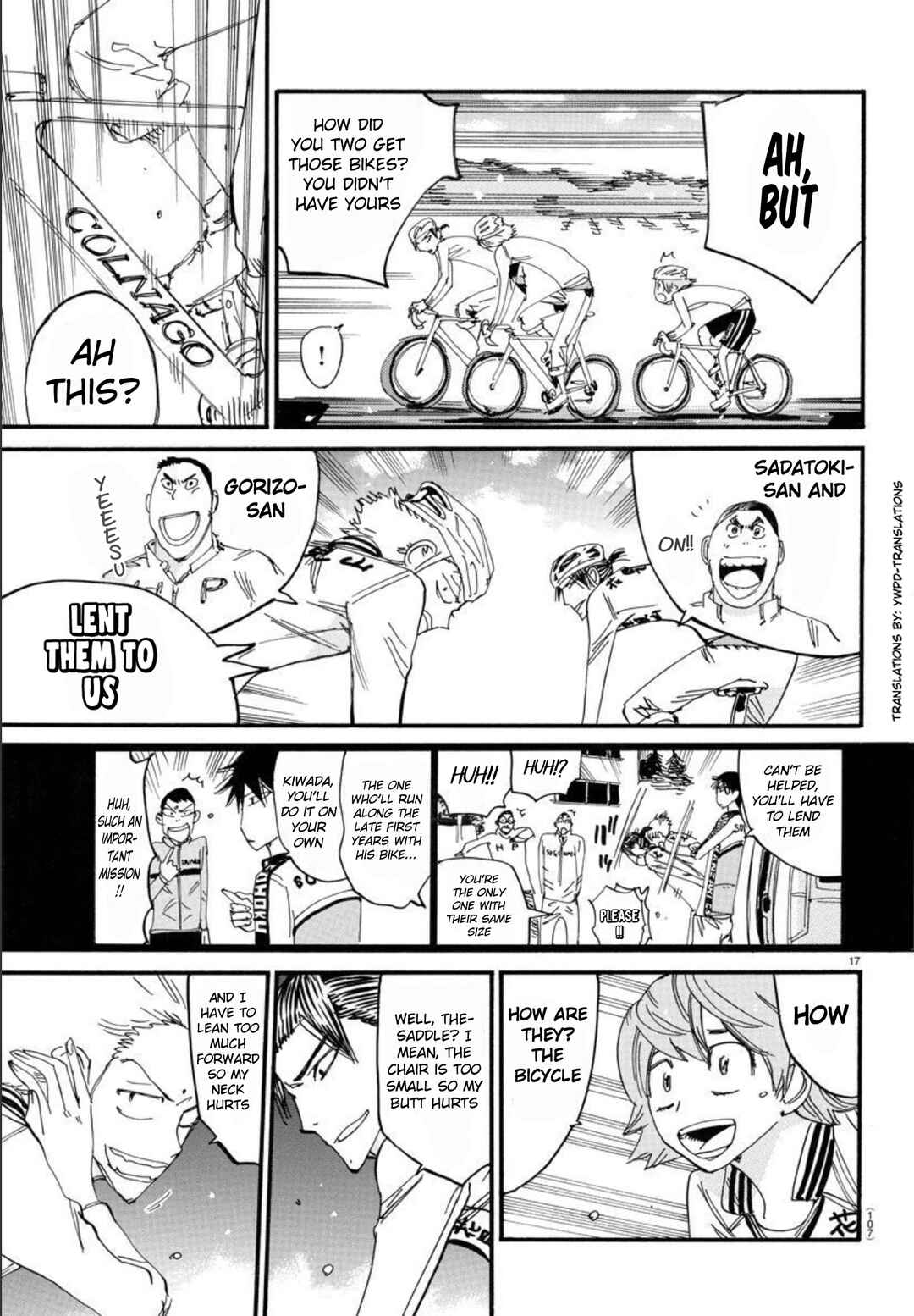 Page 13 Chapter 699 Yowamushi Pedal