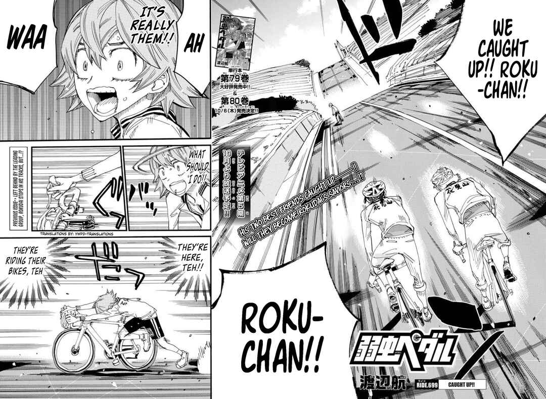 Page 2 Chapter 699 Yowamushi Pedal