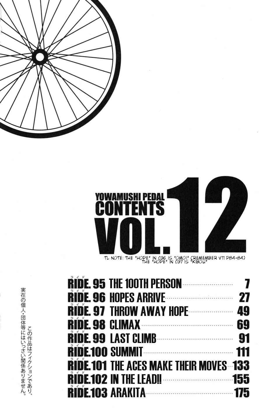 Page 6 Chapter 95 Yowamushi Pedal