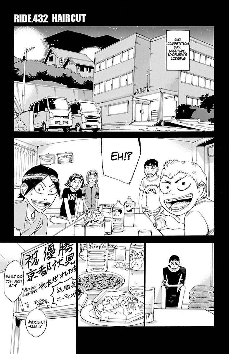Page 1 Chapter 432 Yowamushi Pedal