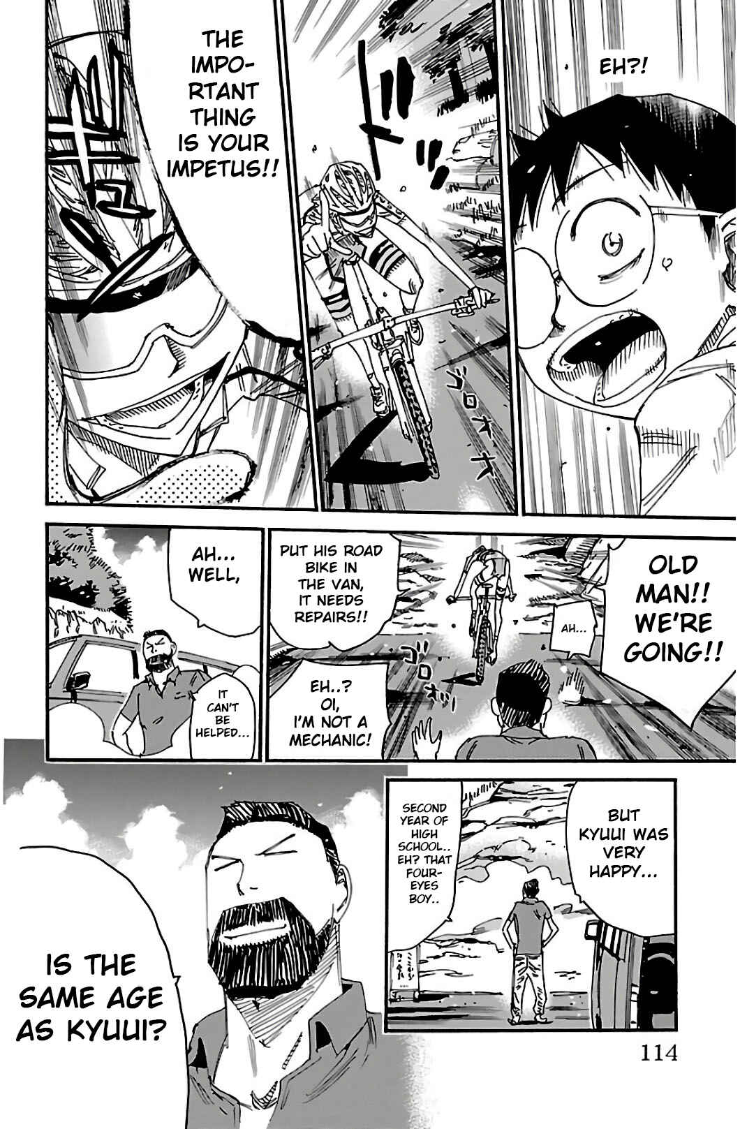 Page 18 Chapter 549 Yowamushi Pedal