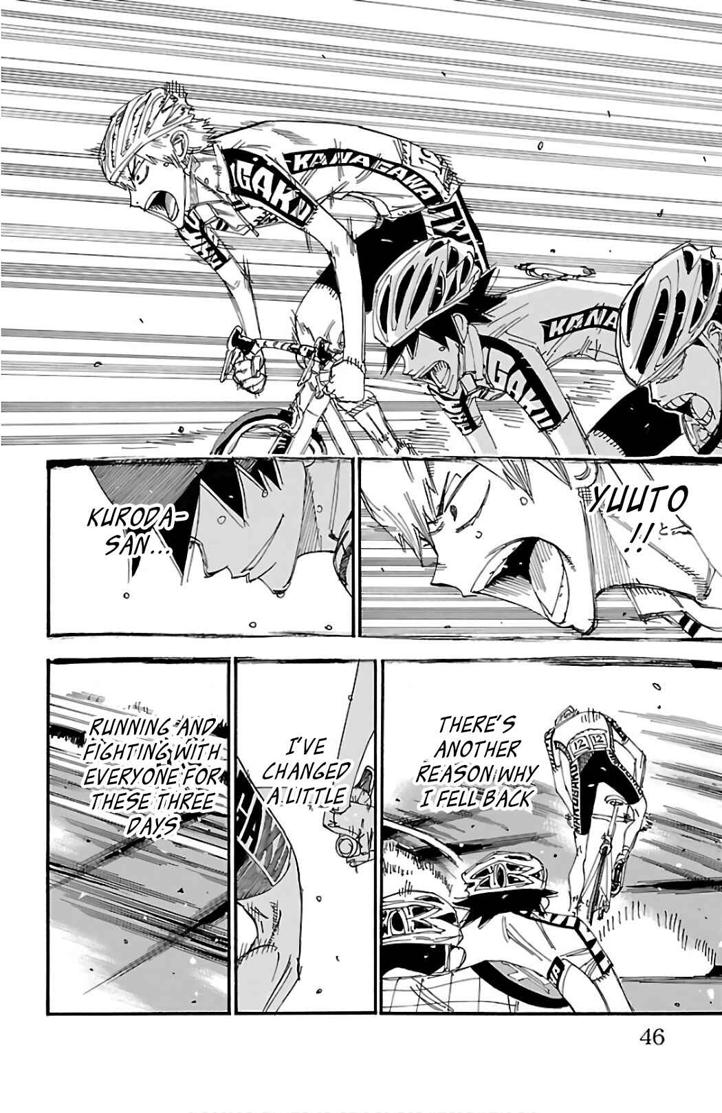 Page 14 Chapter 486 Yowamushi Pedal