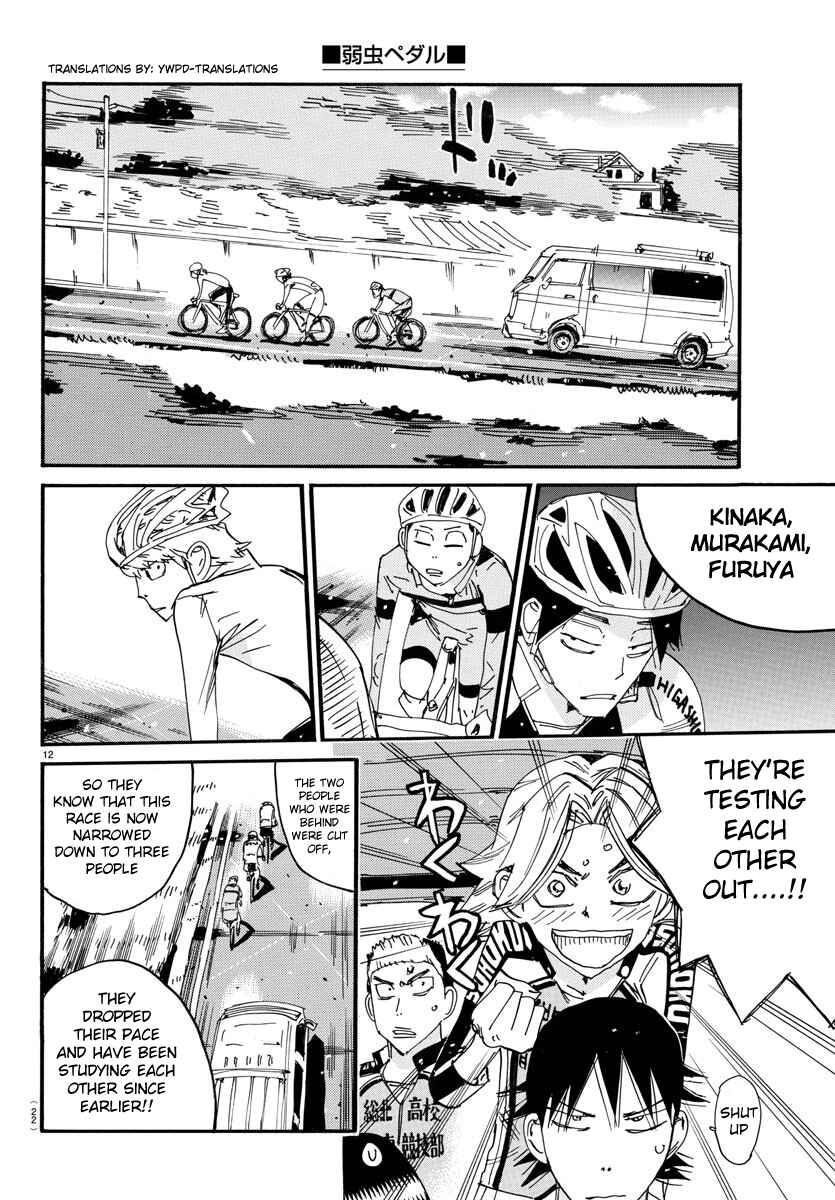 Page 15 Chapter 700 Yowamushi Pedal