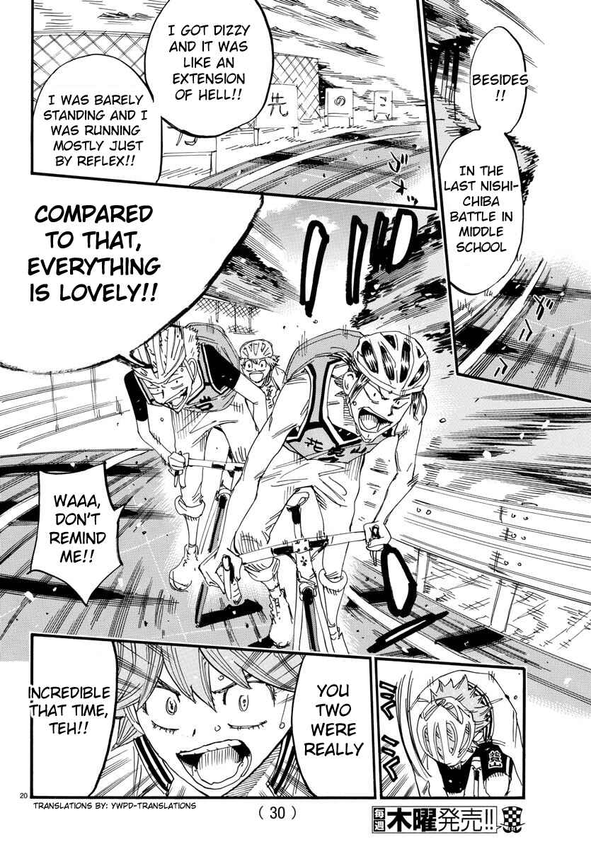Page 22 Chapter 700 Yowamushi Pedal