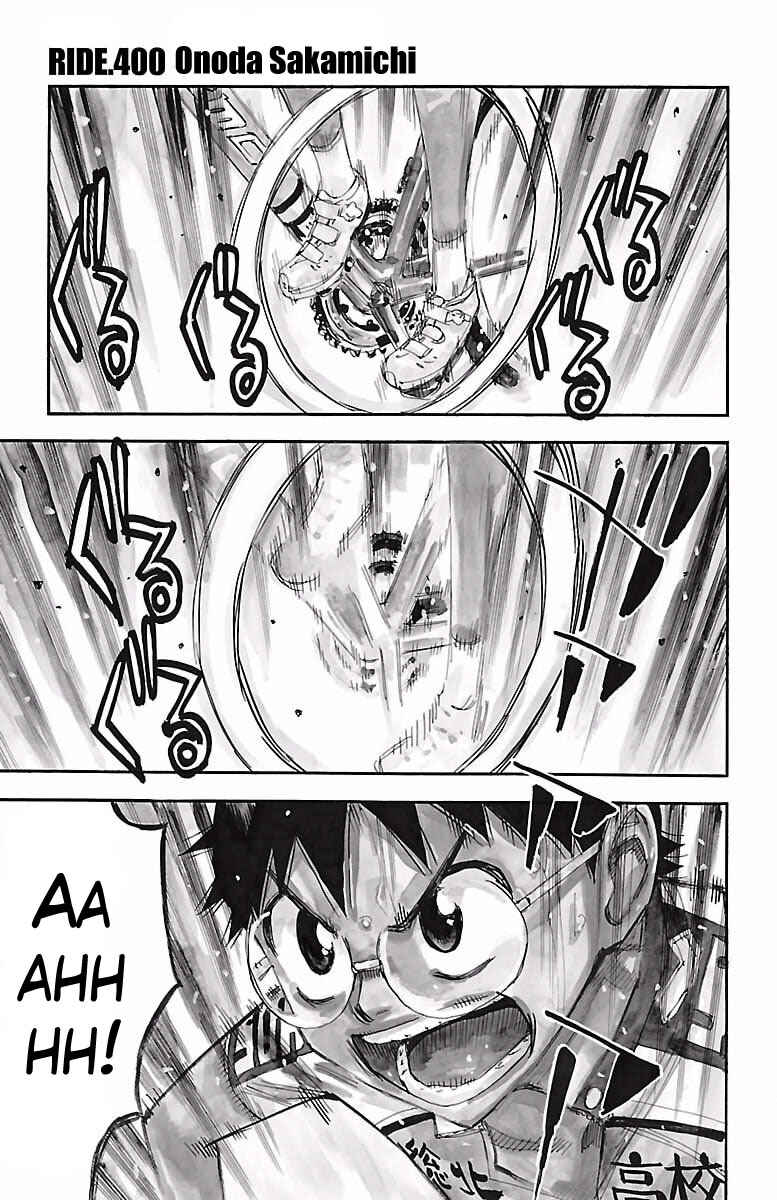 Page 1 Chapter 400 Yowamushi Pedal