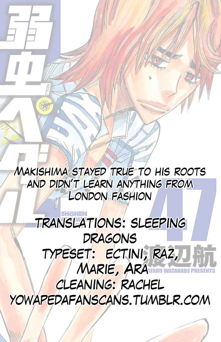 Page 24 Chapter 400 Yowamushi Pedal