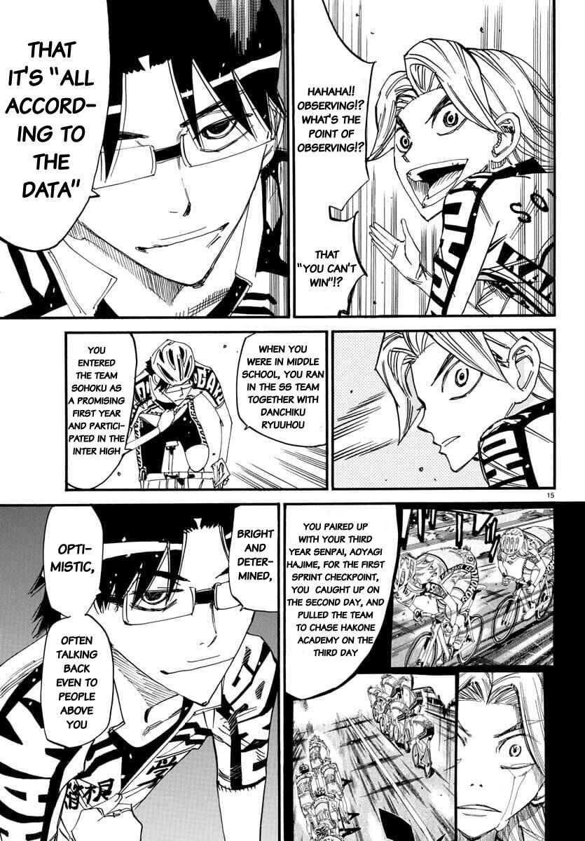 Page 15 Chapter 618 Yowamushi Pedal