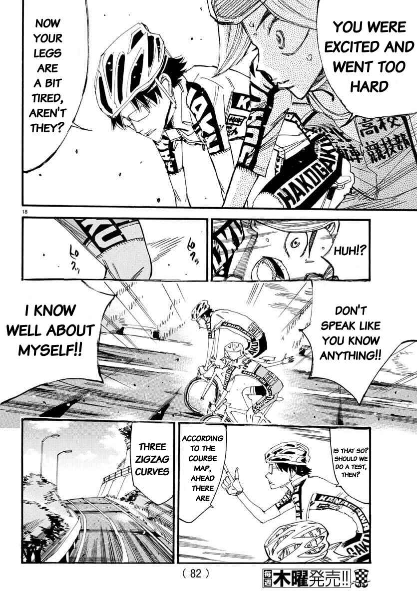 Page 18 Chapter 618 Yowamushi Pedal