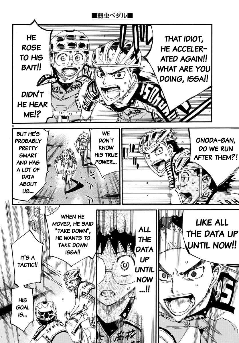 Page 8 Chapter 618 Yowamushi Pedal