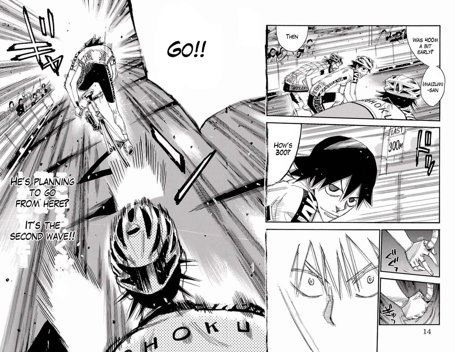 Page 10 Chapter 408 Yowamushi Pedal