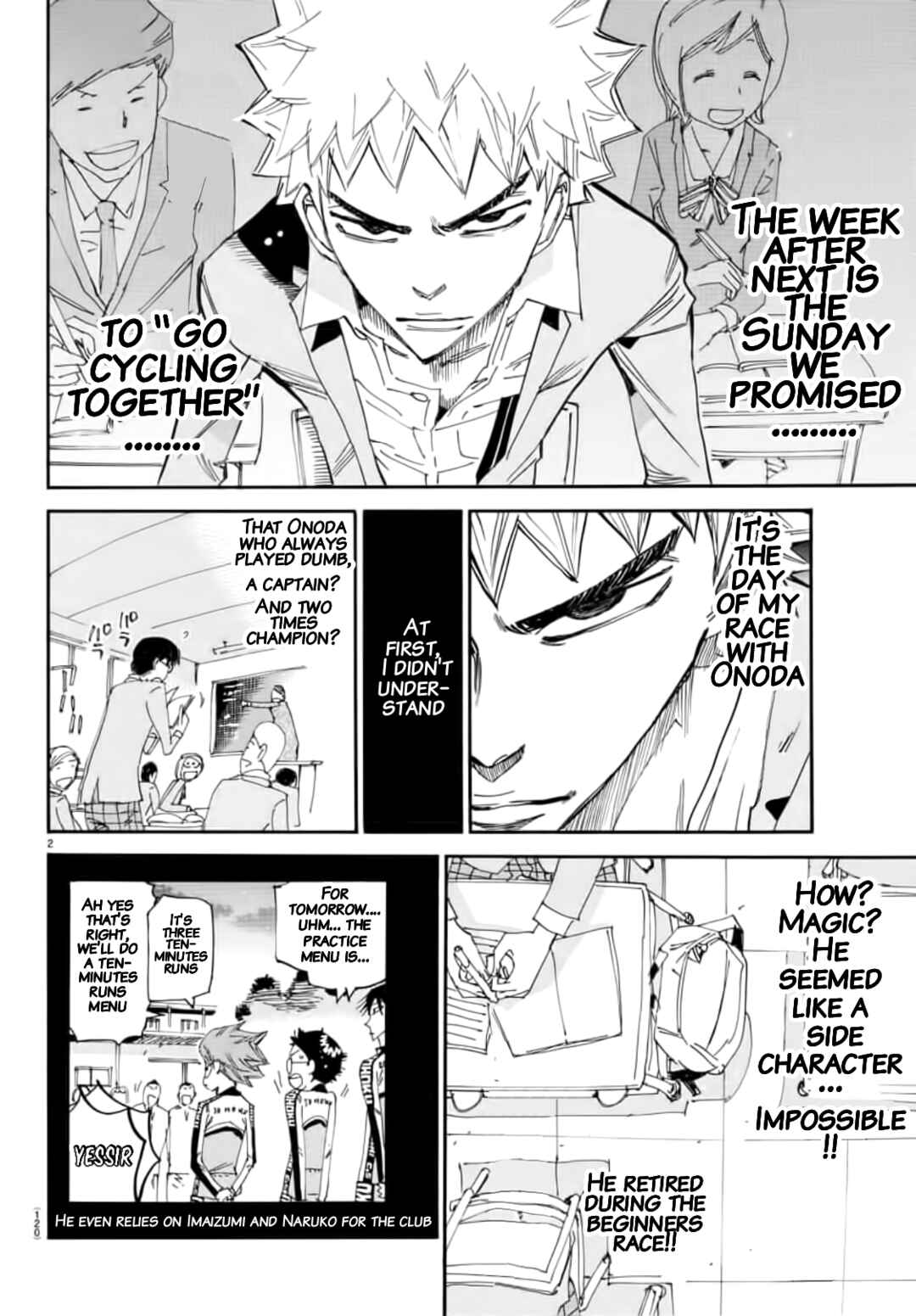 Page 3 Chapter 646 Yowamushi Pedal