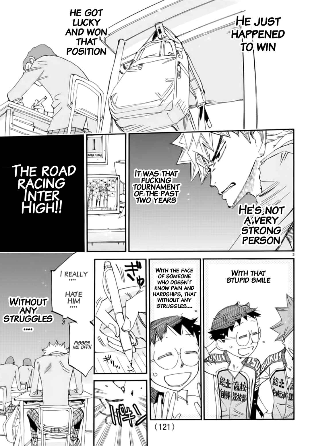 Page 4 Chapter 646 Yowamushi Pedal