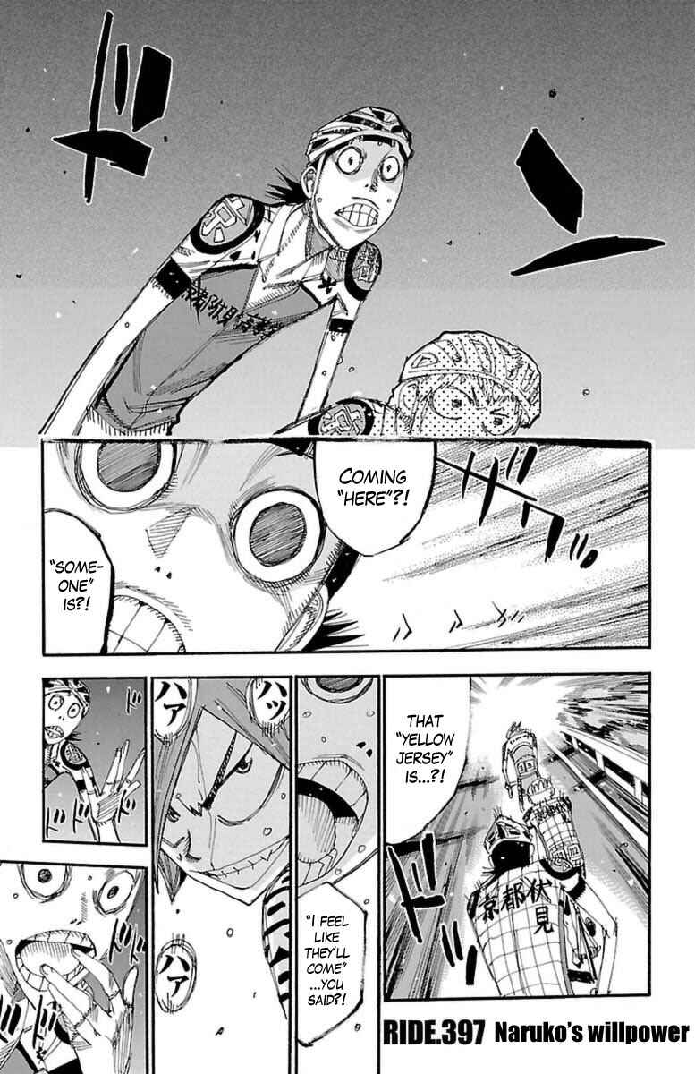 Page 1 Chapter 397 Yowamushi Pedal
