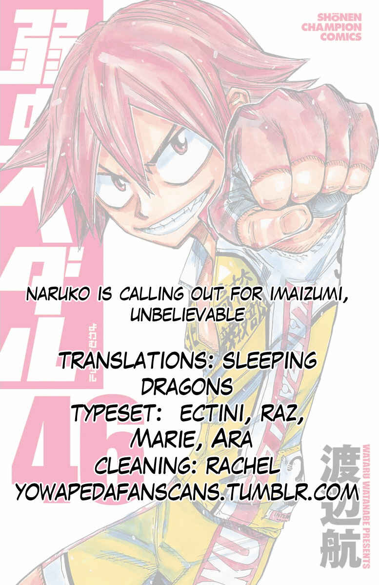 Page 22 Chapter 397 Yowamushi Pedal