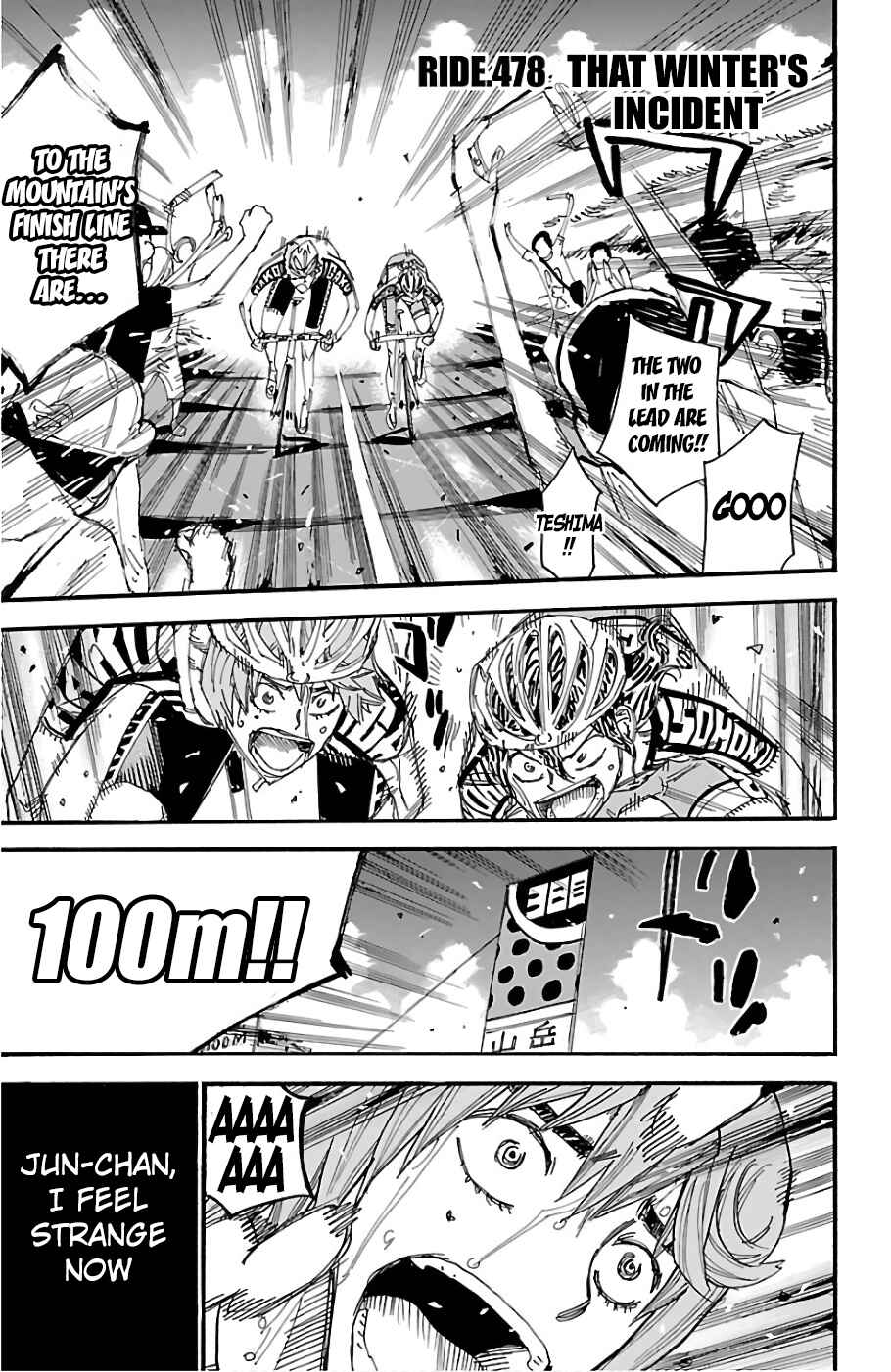 Page 1 Chapter 478 Yowamushi Pedal