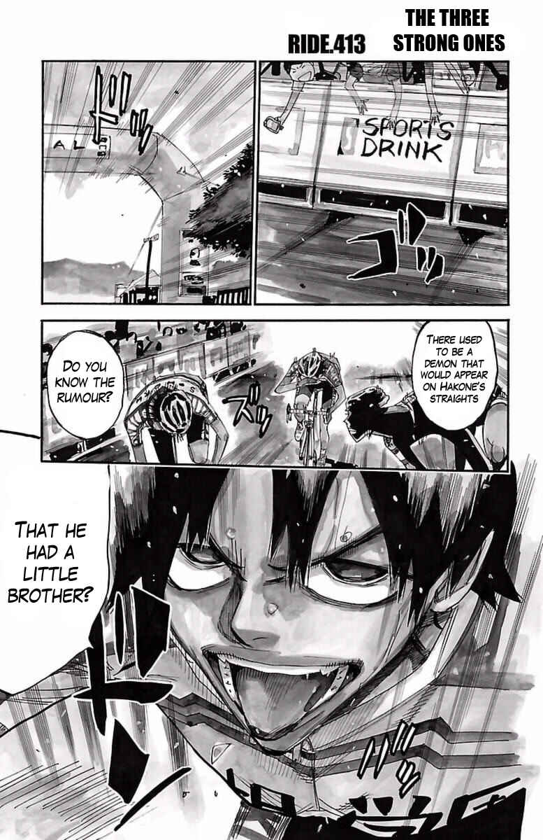 Page 1 Chapter 413 Yowamushi Pedal