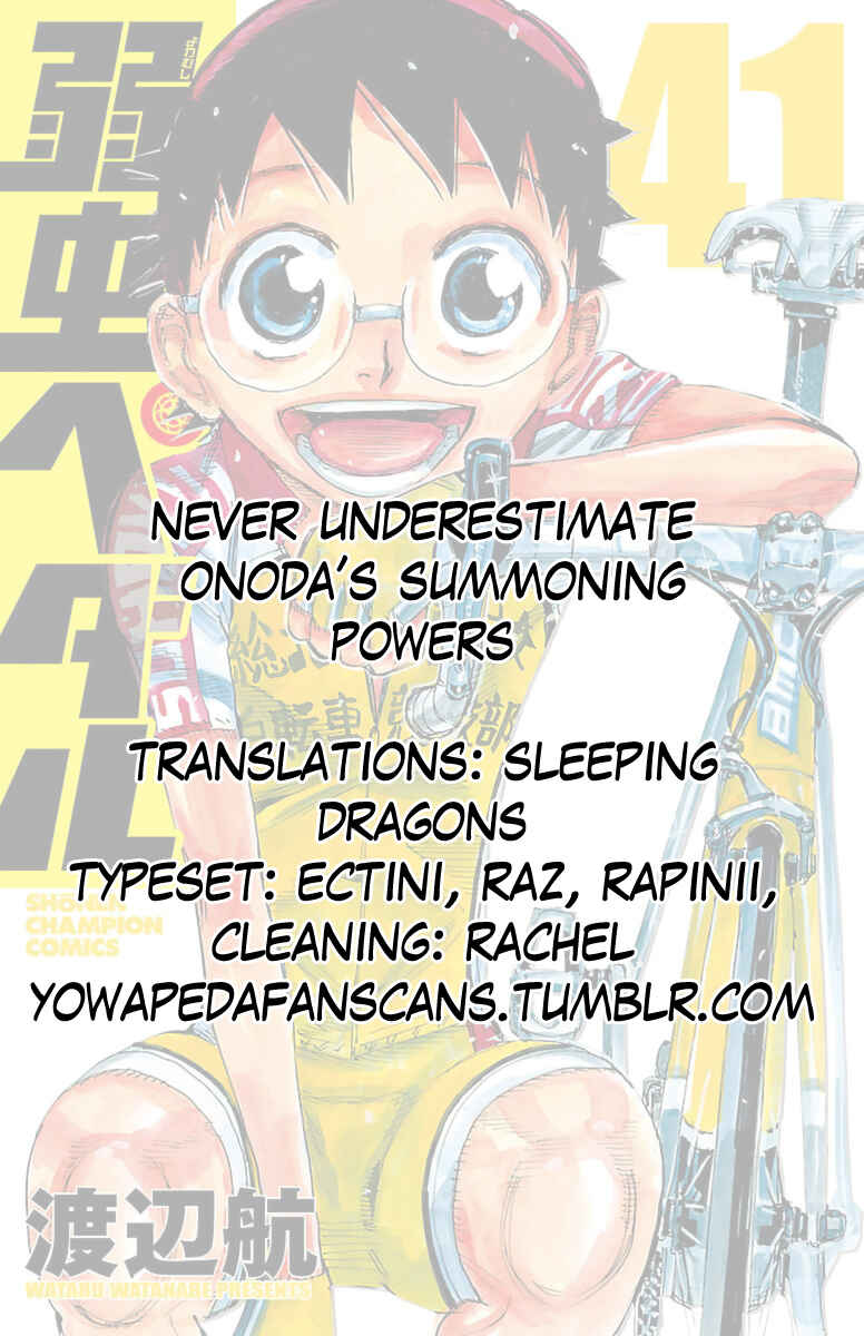 Page 18 Chapter 351 Yowamushi Pedal