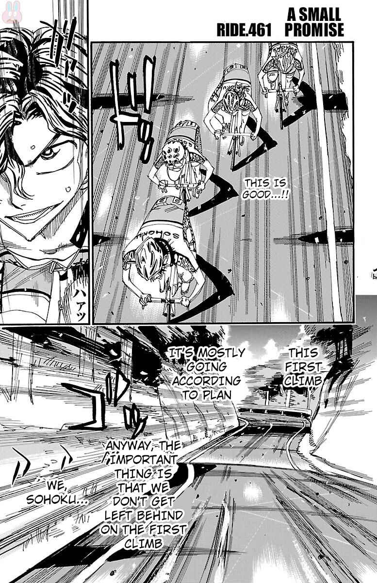 Page 1 Chapter 461 Yowamushi Pedal