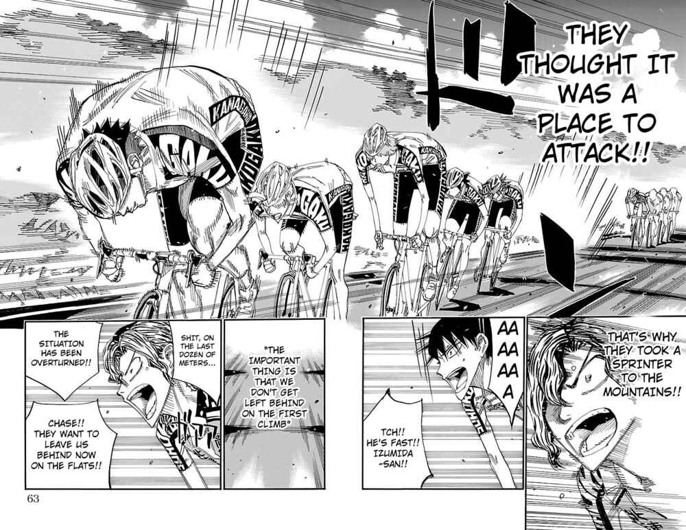 Page 16 Chapter 461 Yowamushi Pedal