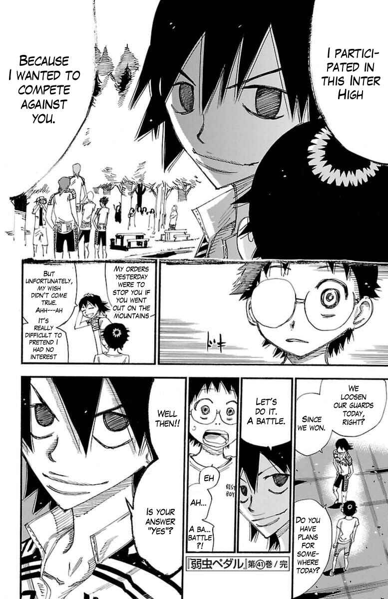 Page 20 Chapter 355 Yowamushi Pedal